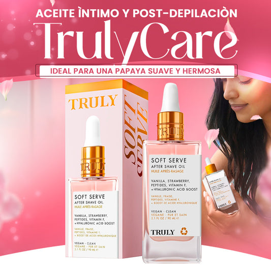 TRULY® 🍓 Aceite Post-Afeitado